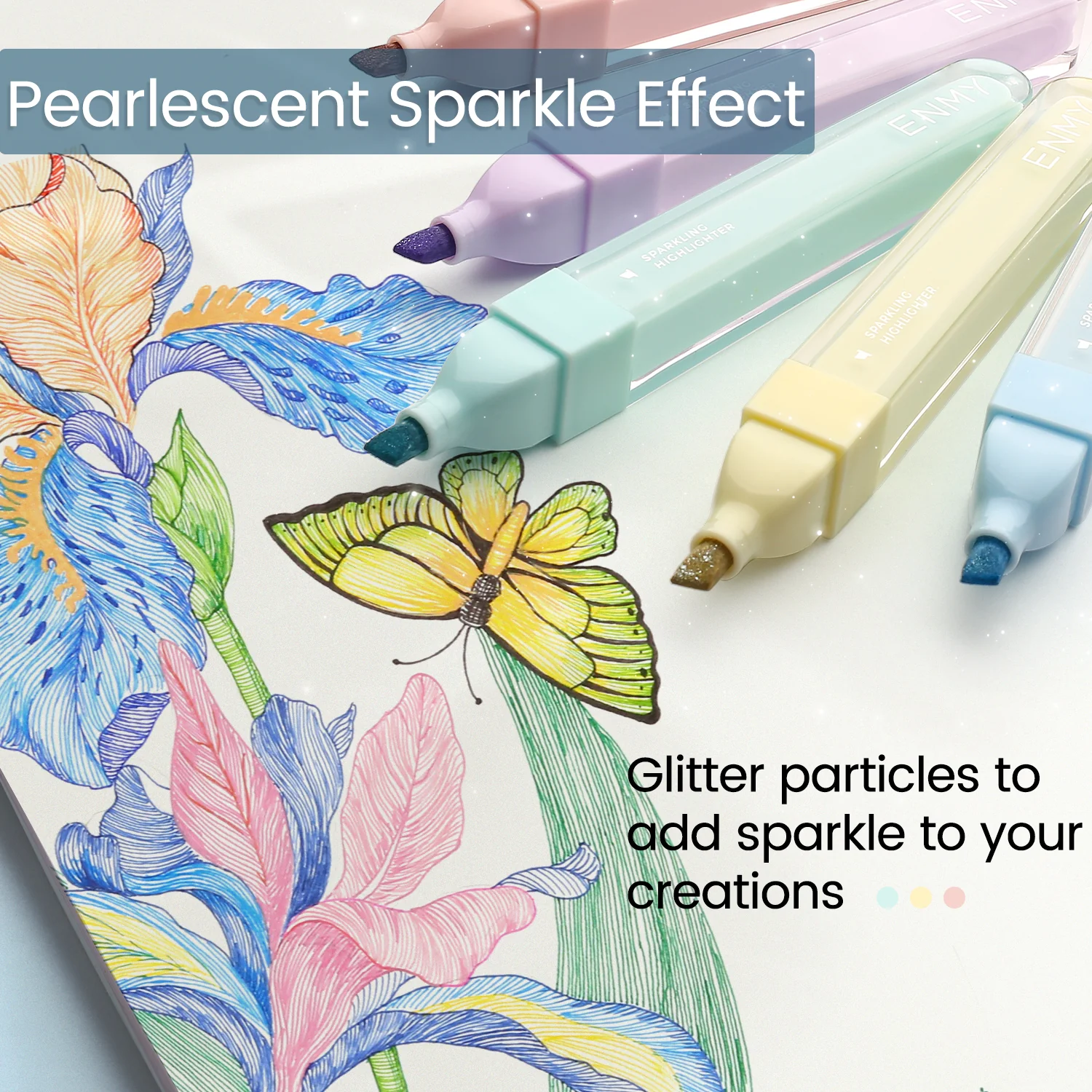 10 Colors Glitter Highlighter - Image 5