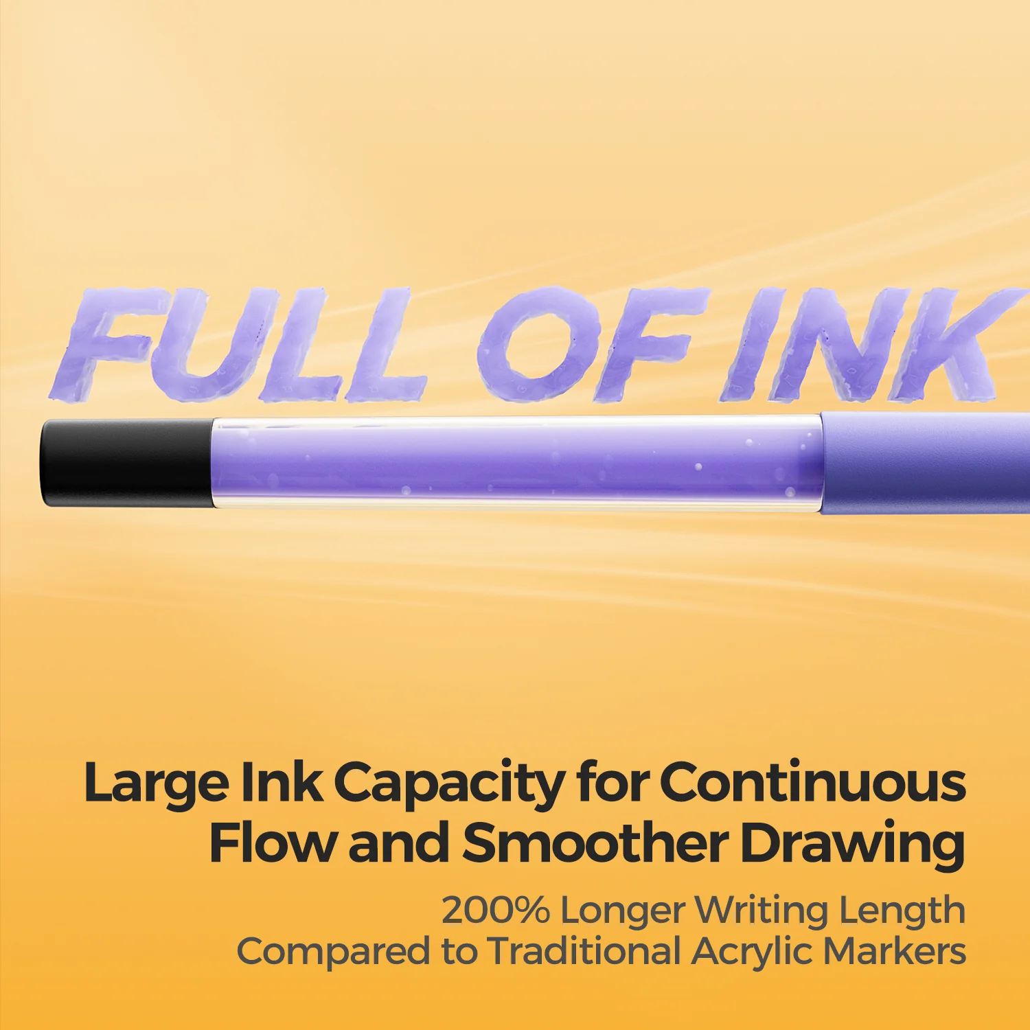 60 Colors Direct Liquid Acrylic Paint Marker Permanent, Fast-Drying for Rock, Canvas & Wood - Image 9