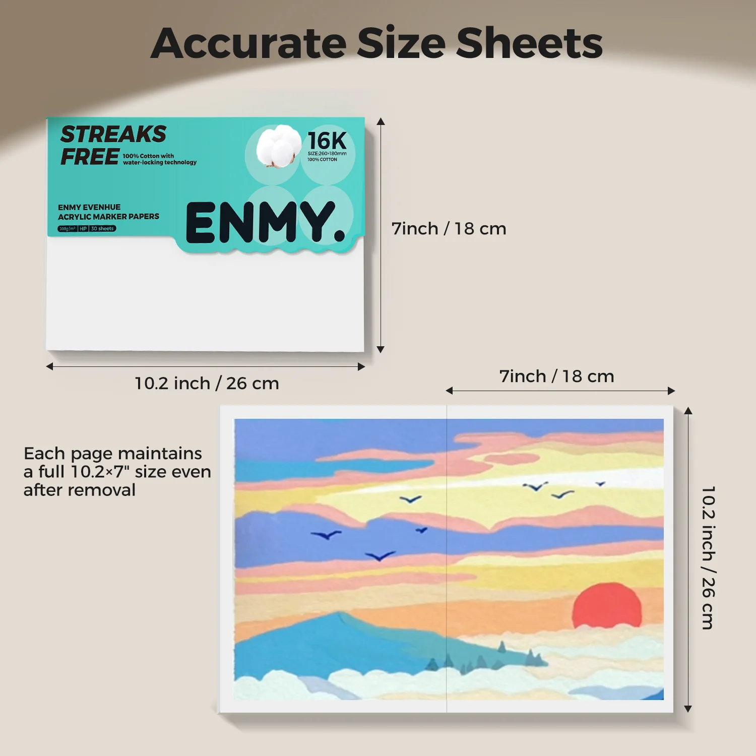 ENMY Acrylic Marker Sketch Pad - Image 6
